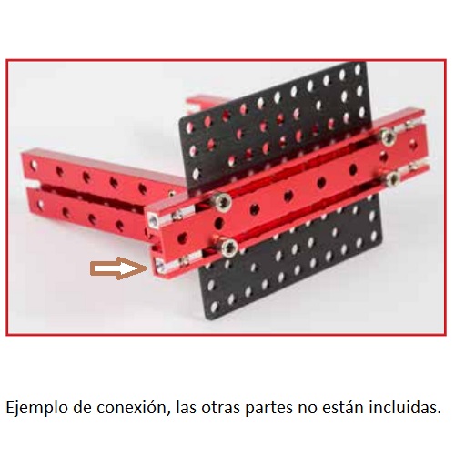 Bloque conector metálico Beam conector