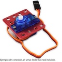 Bracket para servo motor tipo SG90