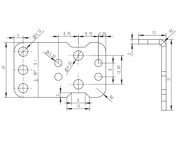 Kit de 2 soportes para motor MTRR
