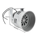 Sirena 110VAC metalica con motor 40W
