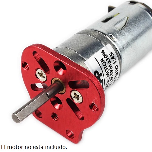 Bracket para motor tipo GA370 de 25mm de diámetro