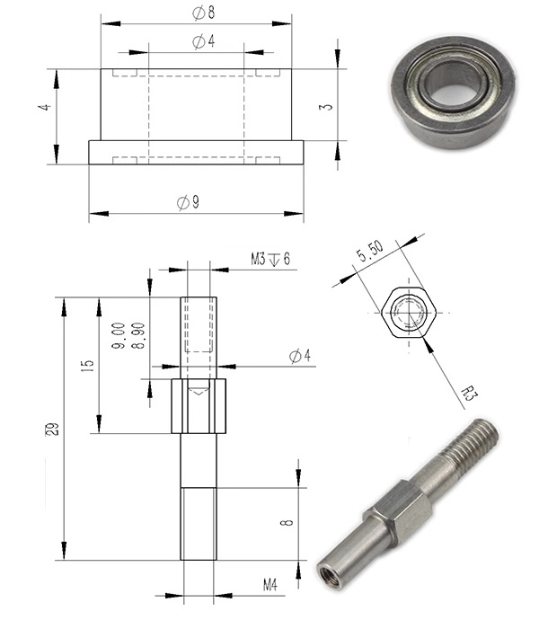 Kit eje de transmisión