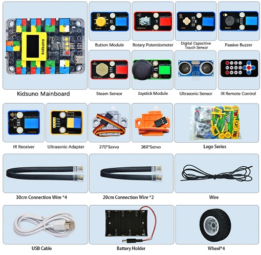 Kit de ingeniería inteligente Kidsbits