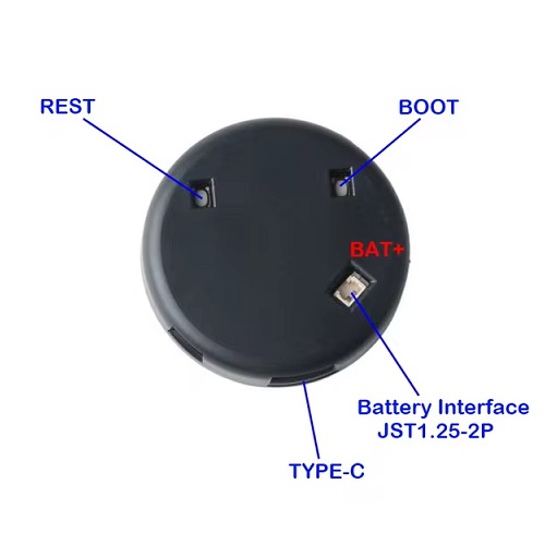 Pantalla táctil ESP32 de 1.8 pulgadas. IPS. Con cubierta