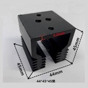 Disipador de calor para TO-3. 45x45x44mm