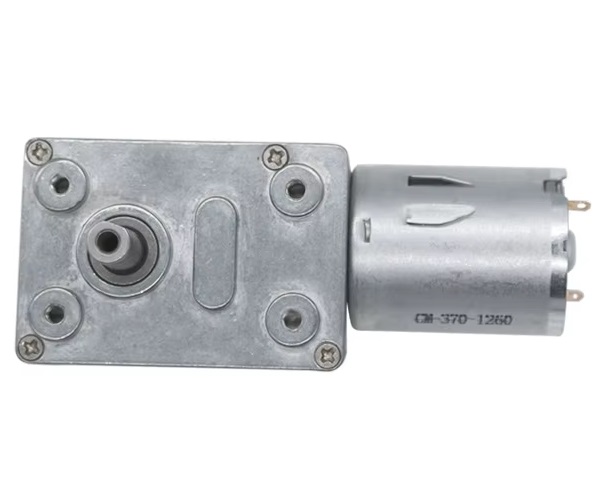 Motorreductor helicoidal 6V 6RPM. Self-lock