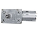Motorreductor helicoidal 6V 6RPM. Self-lock