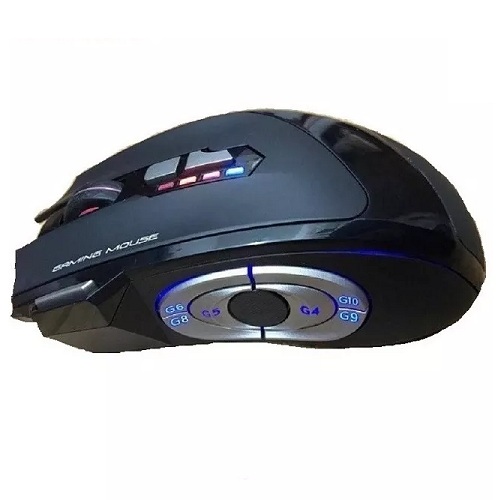 Mouse Gamer USB BOSSTON 13 botones 500-4000 DPI
