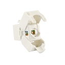 Jack RJ45 CAT6 Sin Herramienta (Tool-Less) Blanco