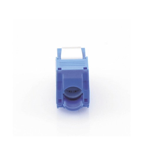 Jack RJ45 CAT6 Sin Herramienta (Tool-Less) Azul