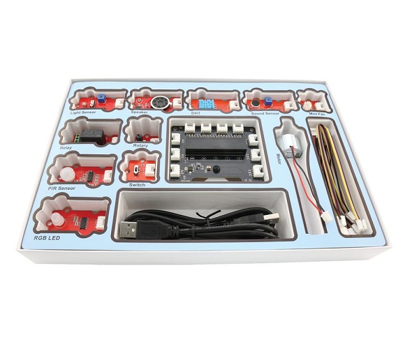 Kit de desarrollo para micro:bit. Sin micro:bit