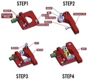 Mecanismo extrusor derecho para impresoras 3D Creality. V2