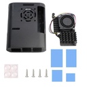 Kit caja de protección y sistema de disipador para Raspberry Pi 5