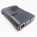 Kit caja de protección y sistema de disipador para Raspberry Pi 5