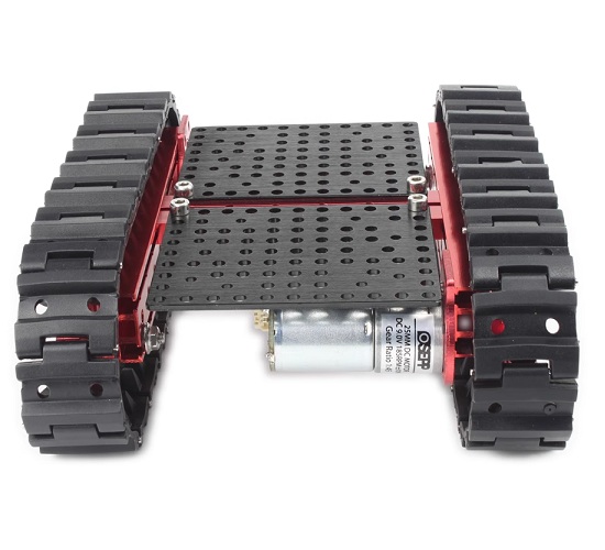 Chasis de tanque con oruga