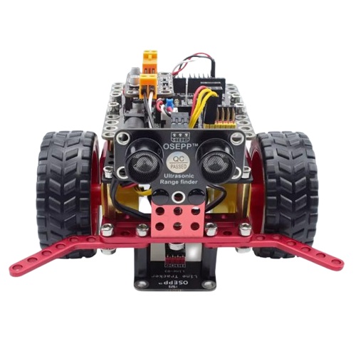 Kit robot seguidor de línea. Full