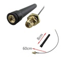 Antena LoRa 915MHz 3dBi. Con cable IPX-SMA