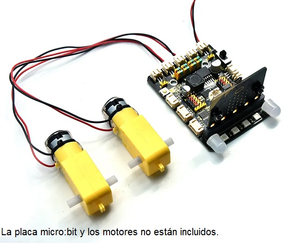 Shield de expansión y driver para motores. Para micro:bit
