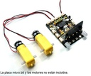 Shield de expansión y driver para motores. Para micro:bit