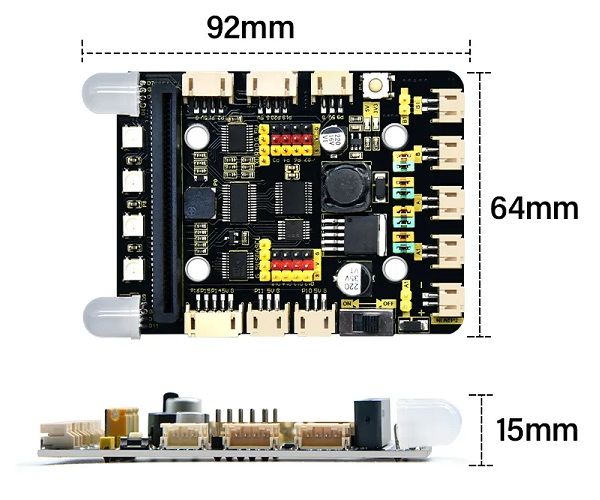 Shield de expansión y driver para motores. Para micro:bit