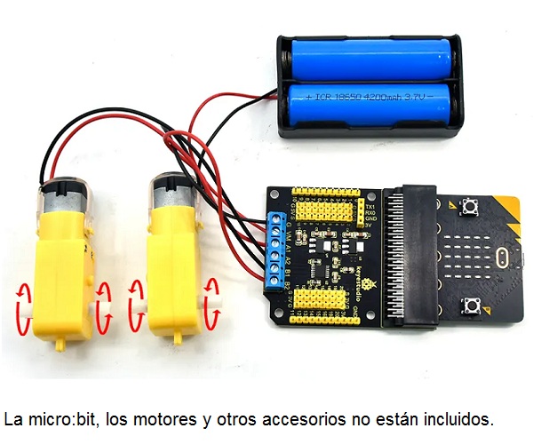 Shield motor driver DRV8833 para micro:bit®