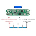 Placa de protección de carga BMS para batería 18650. 4S 5A