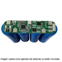 Placa de protección de carga BMS para batería 18650. 4S 5A