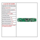Placa de protección de carga BMS para batería 18650. 5S 5A
