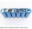 Placa de protección de carga BMS para batería 18650. 6S 5A