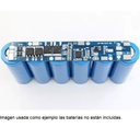 Placa de protección de carga BMS para batería 18650. 6S 10A
