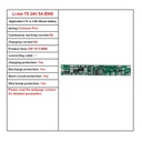 Placa de protección de carga BMS para batería 18650. 7S 5A