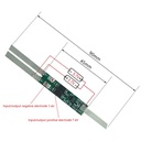 Balanceador BMS con níquel para baterías 18650. 2S 2A