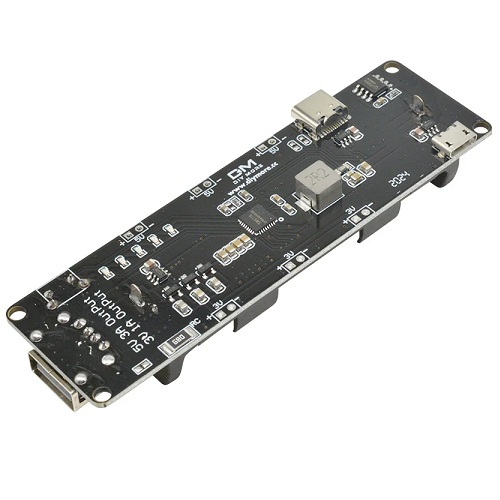 Shield para batería 18650 V3. USB-C microUSB