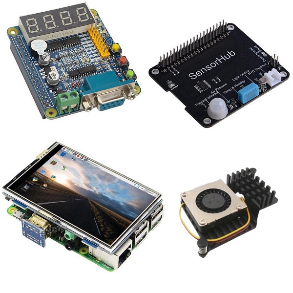 Kit de desarrollo con sensores para Raspberry Pi 5. Nº1