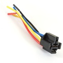 Base aérea con cable para rele vehicular de 5P