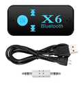Adaptador Bluetooth X6 para carro