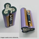 Paquete de baterías PACK3PT 18650 3.7V, 6600mA. Triangular