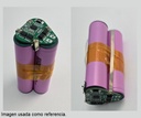 Paquete de baterías PACK3ST 18650 11.1V, 3500mA. Triangular