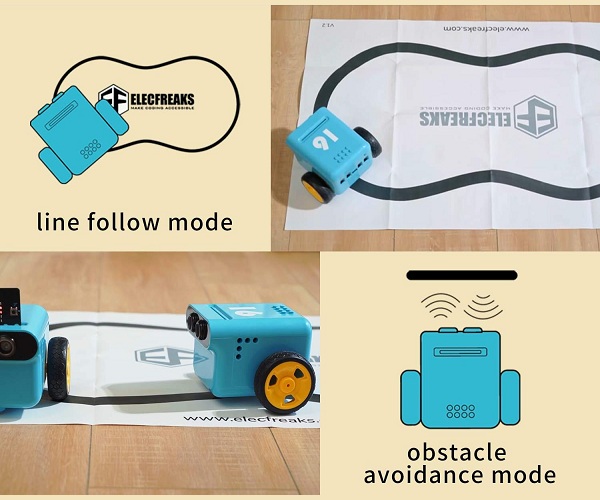 Robot de codificación TPBot. Para micro:bit®