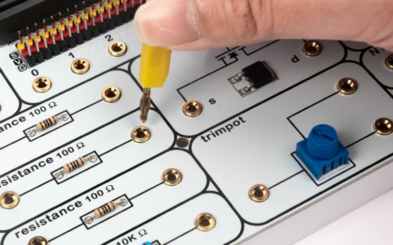 Kit caja de experimentos de circuitos electrónicos Smart Science Box para micro:bit