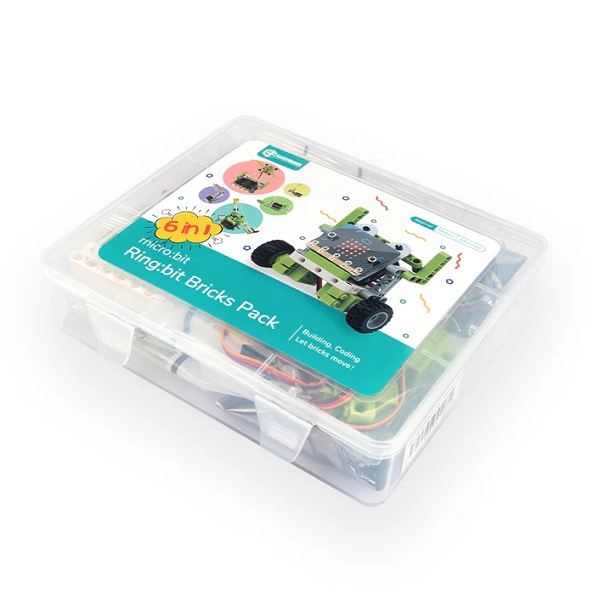 Kit robot Ring:bit 6 en 1. Para micro:bit®