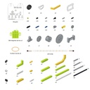 Kit robot Ring:bit 6 en 1. Para micro:bit®