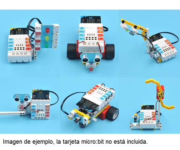Kit de inventor Nezha V2 32 en 1. Para micro:bit®