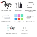 Kit Robot Canino CM4 XGO-Mini. Para Raspberry Pi