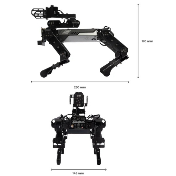 Kit Robot Canino XGO V2. Para micro:bit®