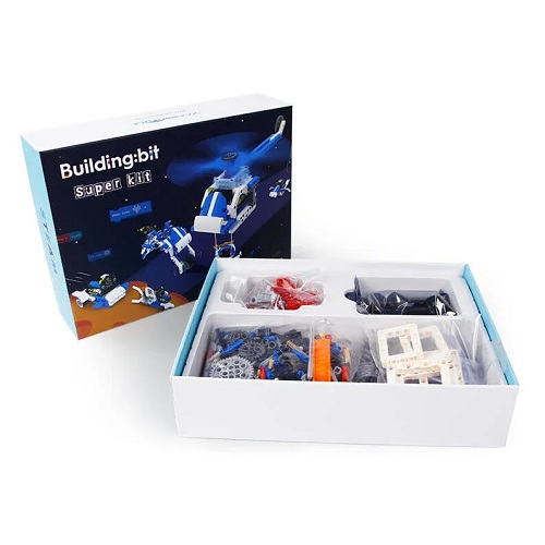 Kit de bloques de construcción Superkit 16 en 1 para micro:bit®. Versión con cámara WiFi