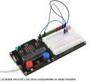 Placa de expansión para micro:bit diseñada para principiantes en STEM