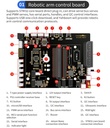 Brazo robótico 6DOF con visión artificial DOFBOT. Para Raspberry Pi