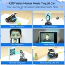 Robot seguidor de línea Tiny:bit Pro AI. Para Micro:bit®. Con camára K210