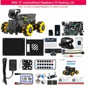 Raspbot V2 AI Vision Robot Car. Para Raspberry Pi 5